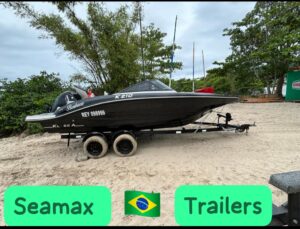 Trailer doble eje c/ frenos x 4 - hasta 2 TN y 6,5 mts eslora - patentable - Imagen 3