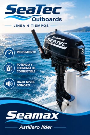 SEA TEC 8 HP 4 TIEMPOS - Imagen 1